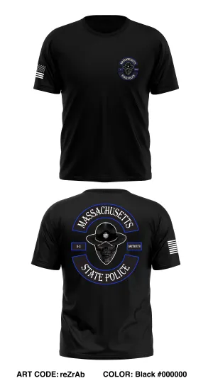 MSP STATE POLICE Store 1 Core Men's SS Performance Tee - reZrAb