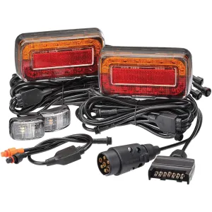 Narva 12V Model 37 LED Plug & Play Boat Trailer Lamp Kit