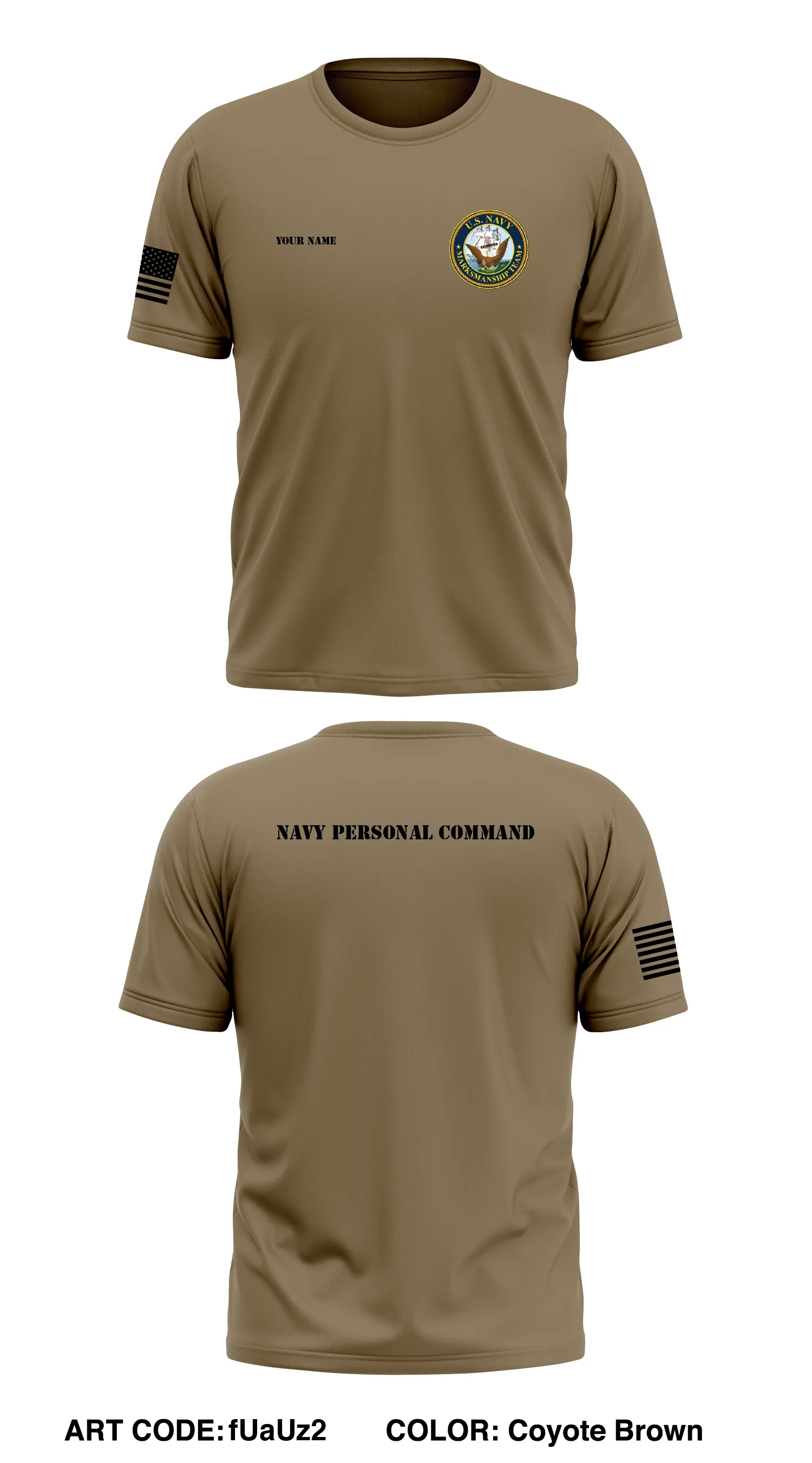 Navy Personal Command Store 1 Core Men's SS Performance Tee - fUaUz2