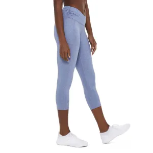 New Athletic Works Women's Cross-Over Capri in Light purple/blue, Sz XL!