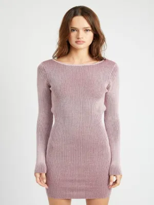 Nia Open Back Bodycon Mini Dress
