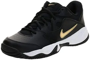 Nike Men Court Lite 2 White/Metallic Gold/Black Tennis Shoes-7 UK (41 EU) (8 US) (AR8836-012)