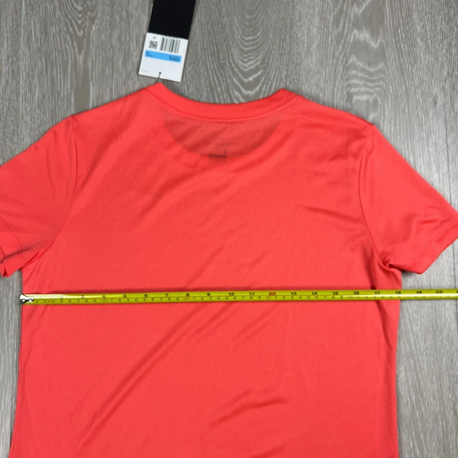 Nike Training Womens Orange Performance Activewear T-Shirt Size M (New)