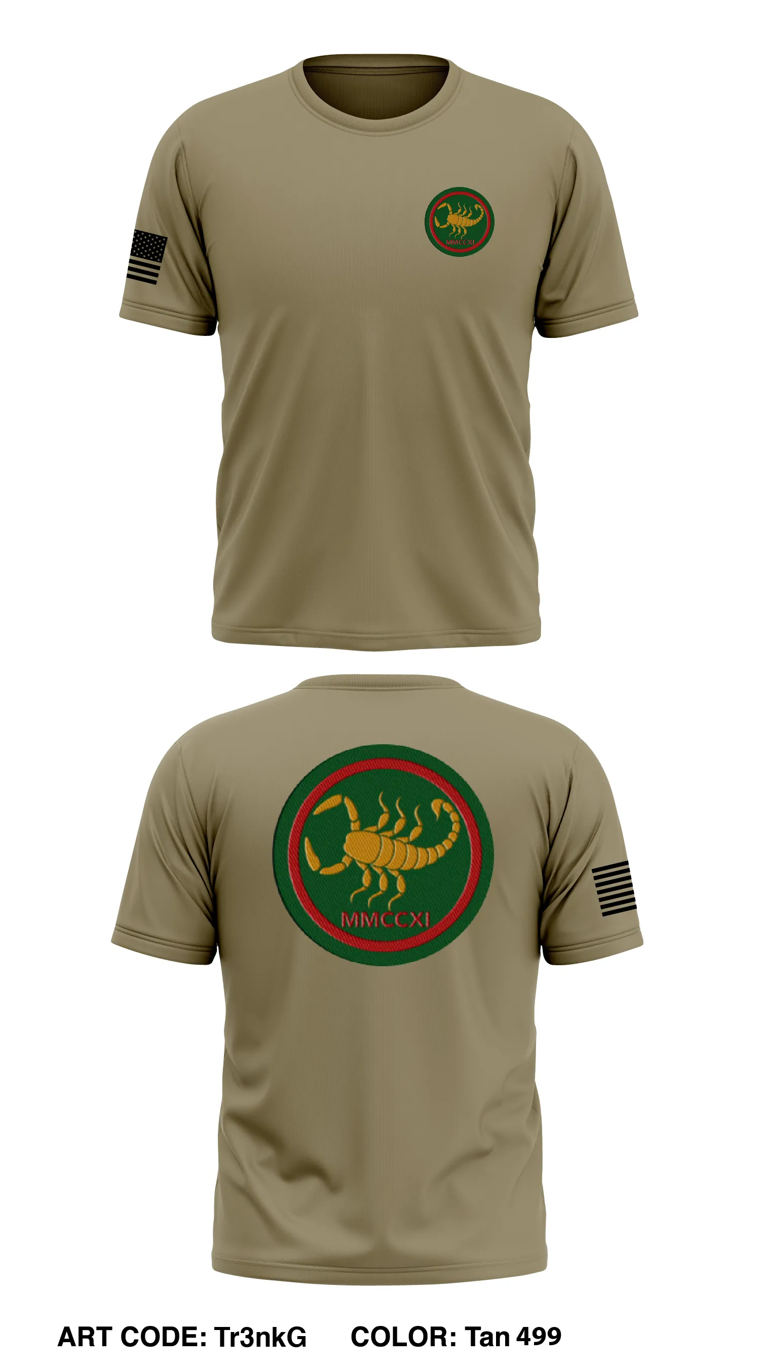 ODA 2211 Store 1 Core Men's SS Performance Tee - Tr3nkG