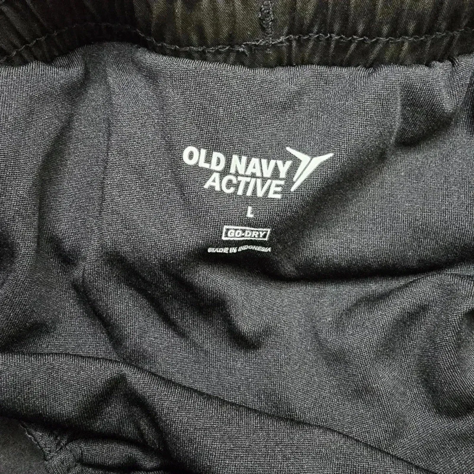 Old Navy Active Black Pull On Athletic Activewear Running Shorts Large