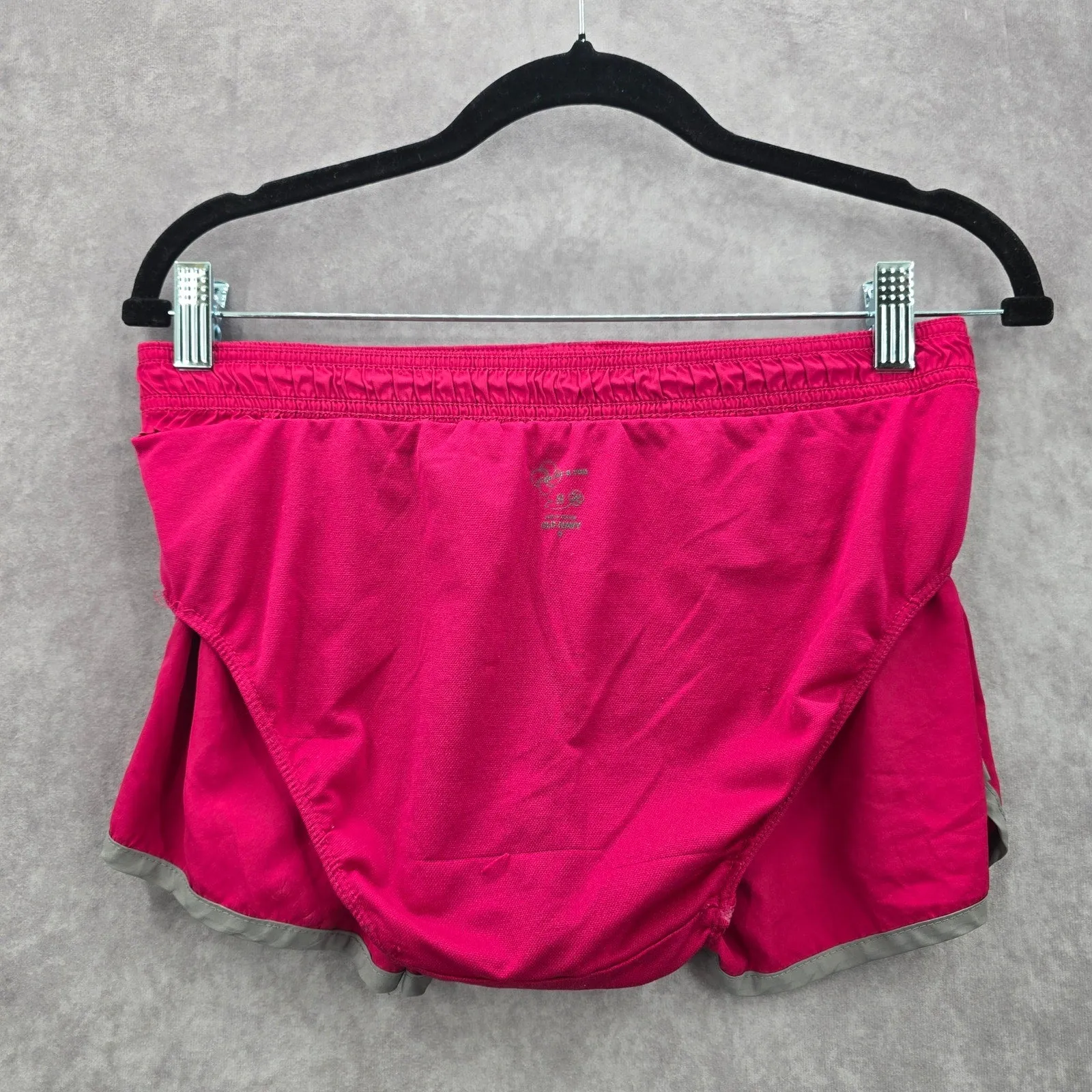 Old Navy Pink Gray Athletic Running Yoga Activewear Shorts Pants Bottoms Small