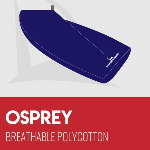 Osprey Boat Cover - Boom Up - Breathable Polycotton