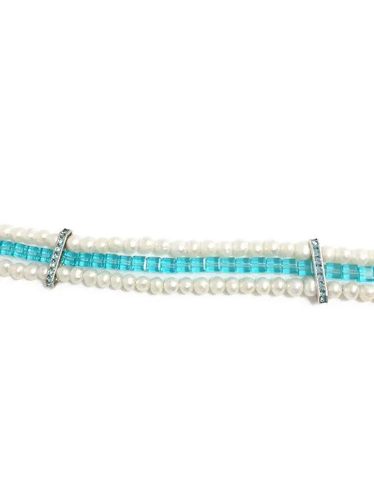 Pearl Collar Necklace - Vidisha