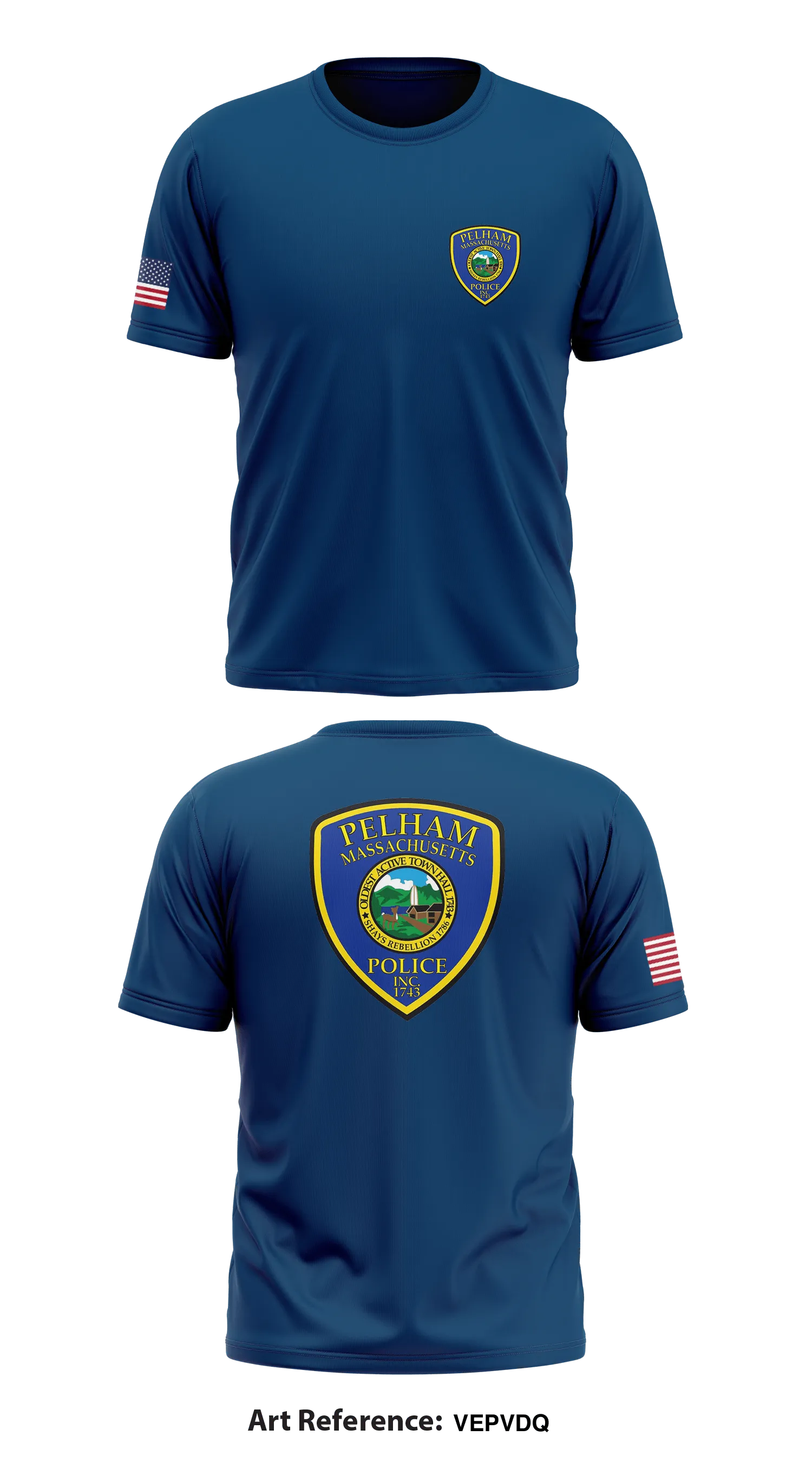 Pelham Police Department, Pelham Massachusetts  Store 1 Core Men's SS Performance Tee - vEPvdQ