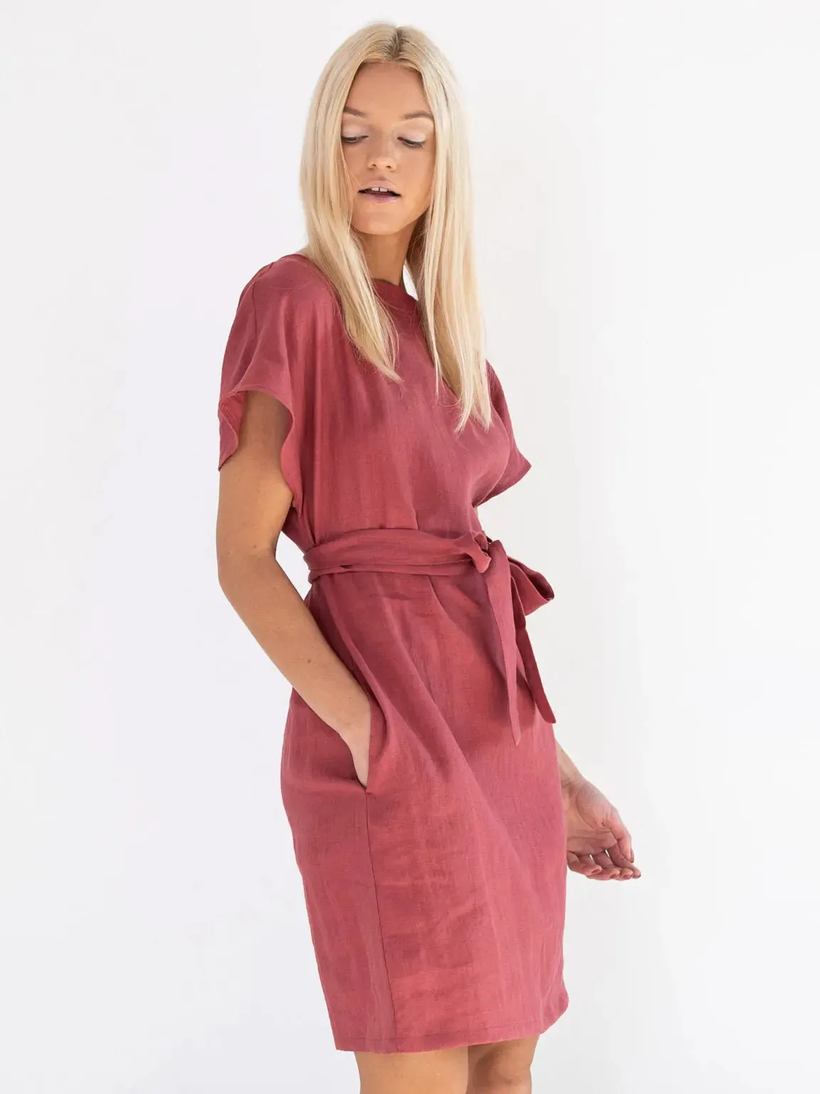 Penelope Linen Dress by Love And Confuse
