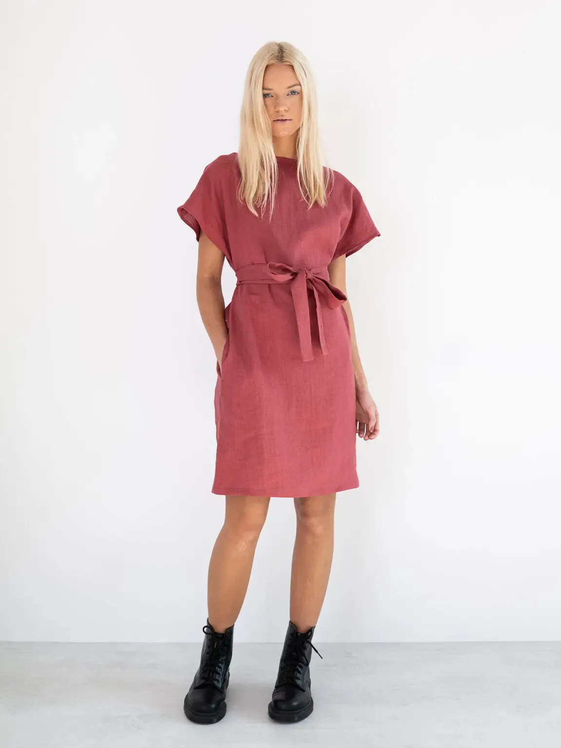 Penelope Linen Dress by Love And Confuse