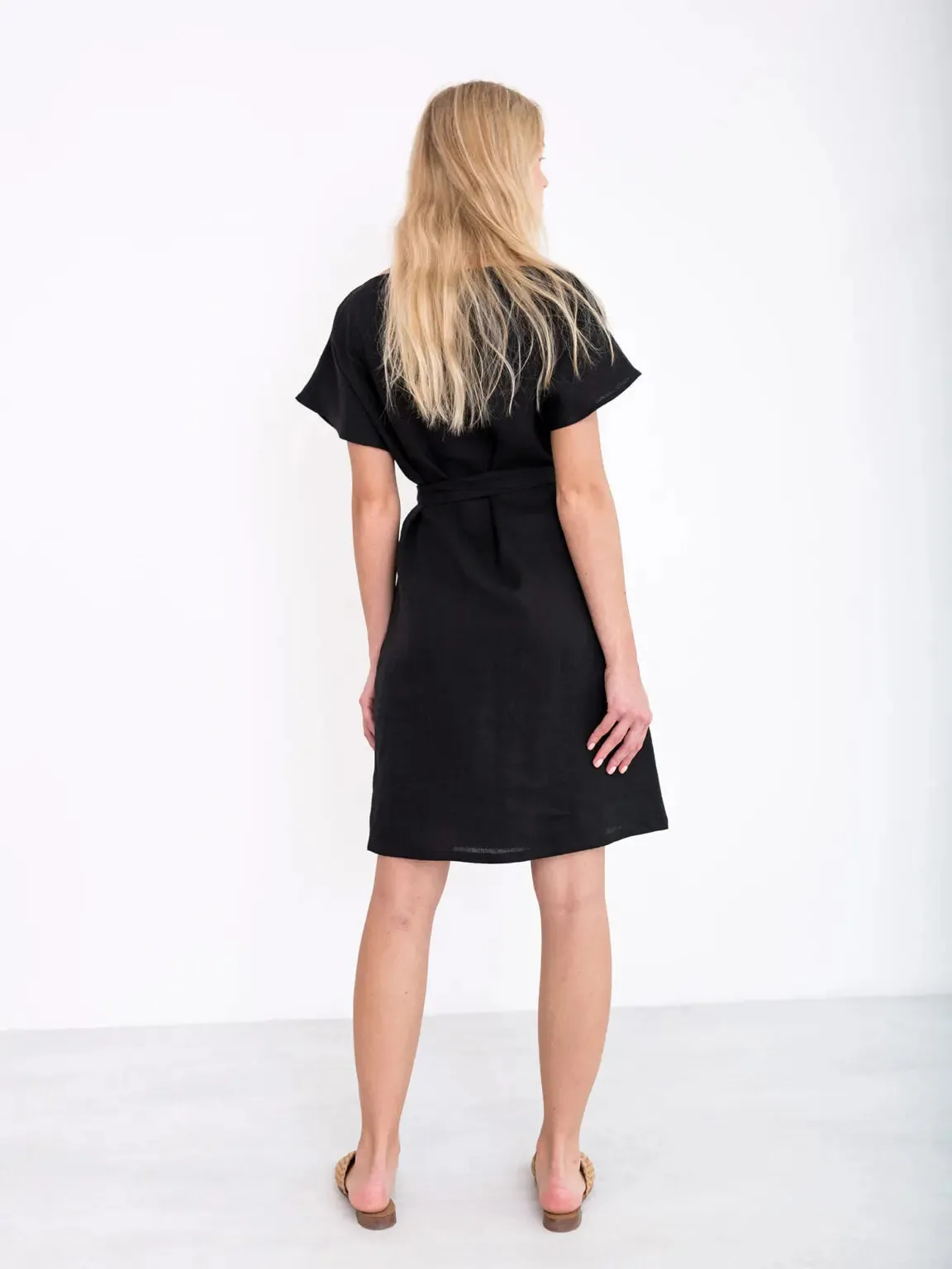 Penelope Linen Dress by Love And Confuse