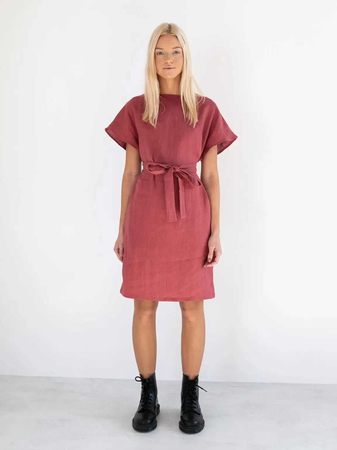 Penelope Linen Dress by Love And Confuse