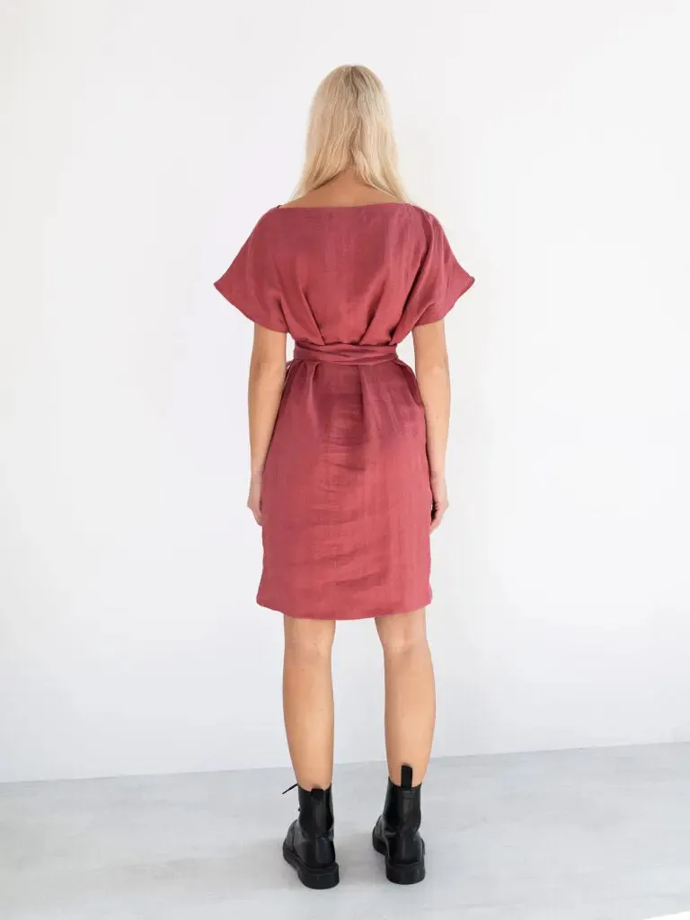 Penelope Linen Dress by Love And Confuse