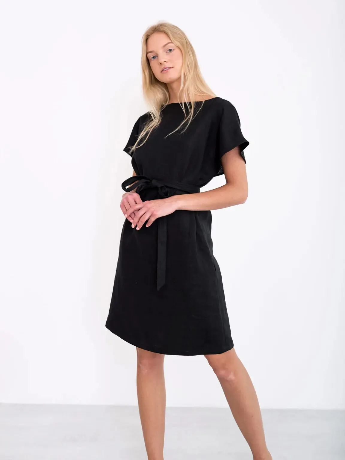 Penelope Linen Dress by Love And Confuse