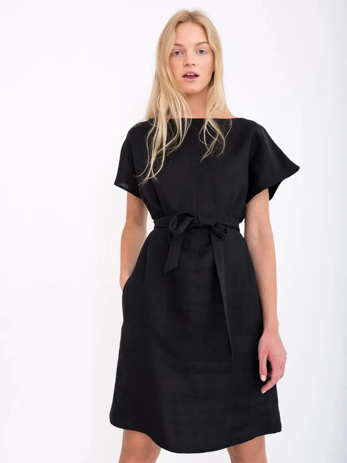 Penelope Linen Dress by Love And Confuse