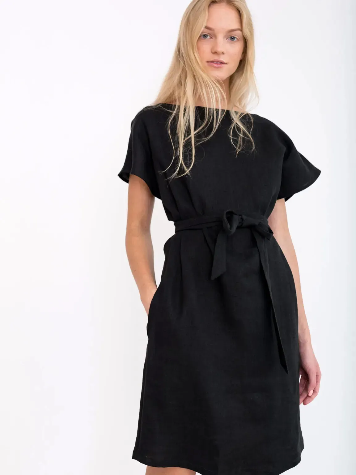 Penelope Linen Dress by Love And Confuse