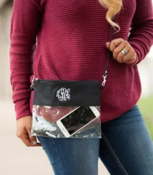 Personalized Clear Stadium Purse