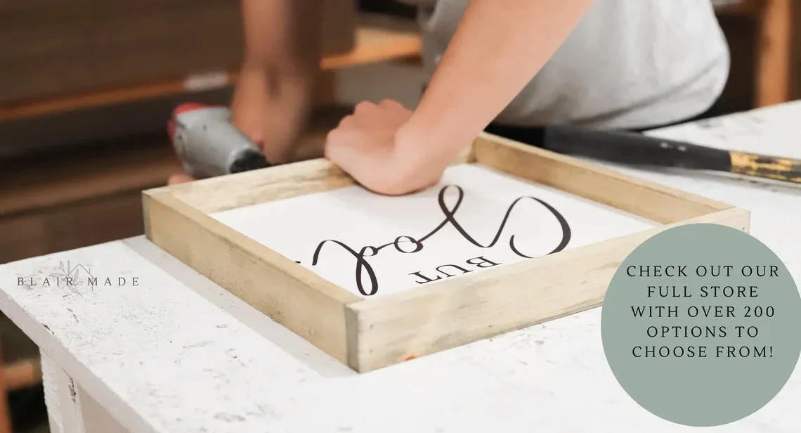 Personalized Family Sign