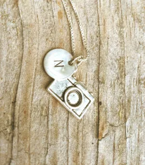 Personalized Photographer Necklace
