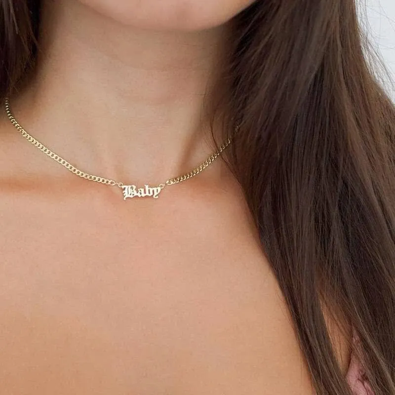 Personalized Stainless Steel Necklace