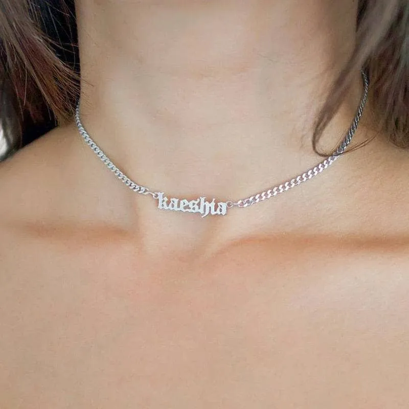 Personalized Stainless Steel Necklace