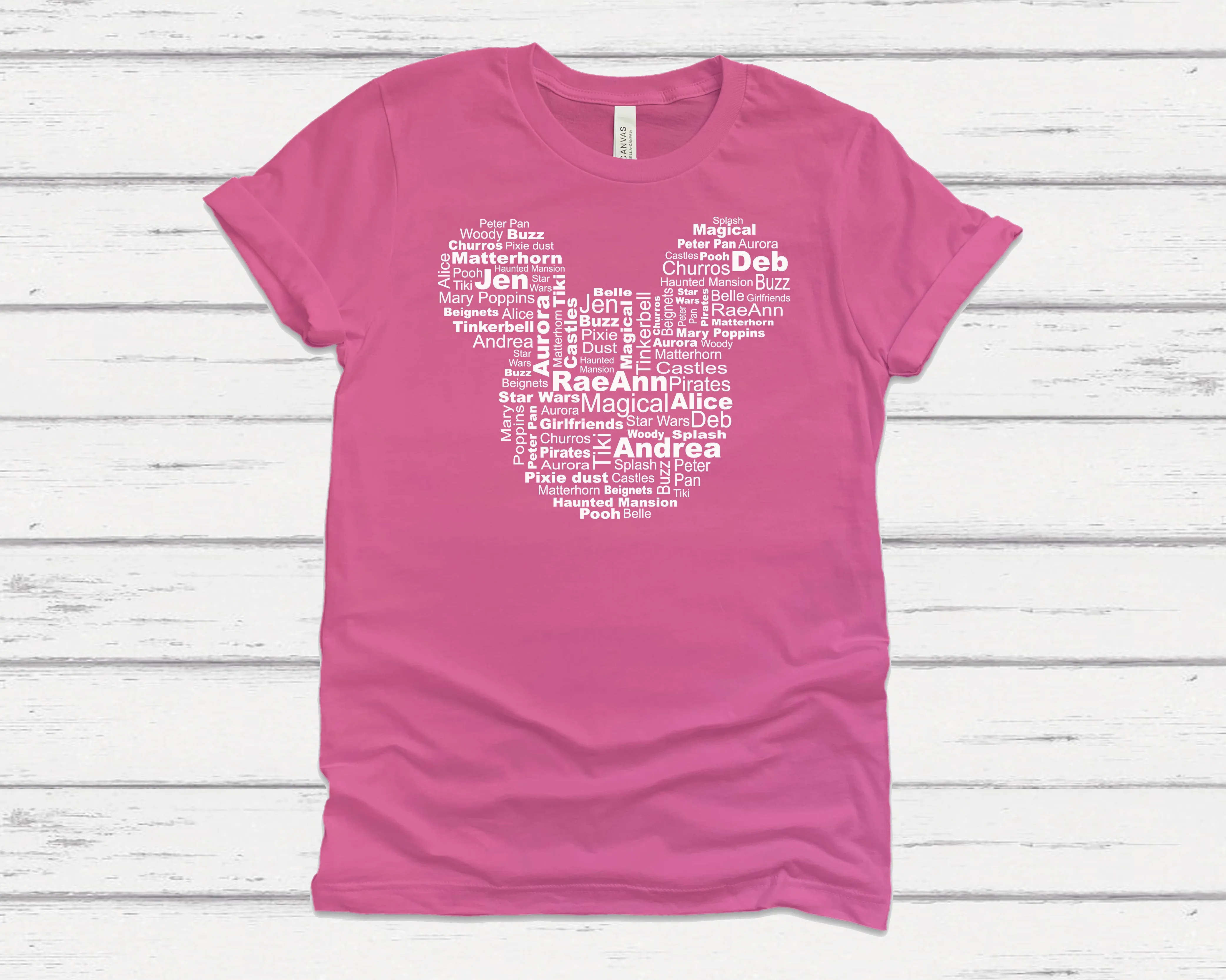 Personalized Wordle Tee