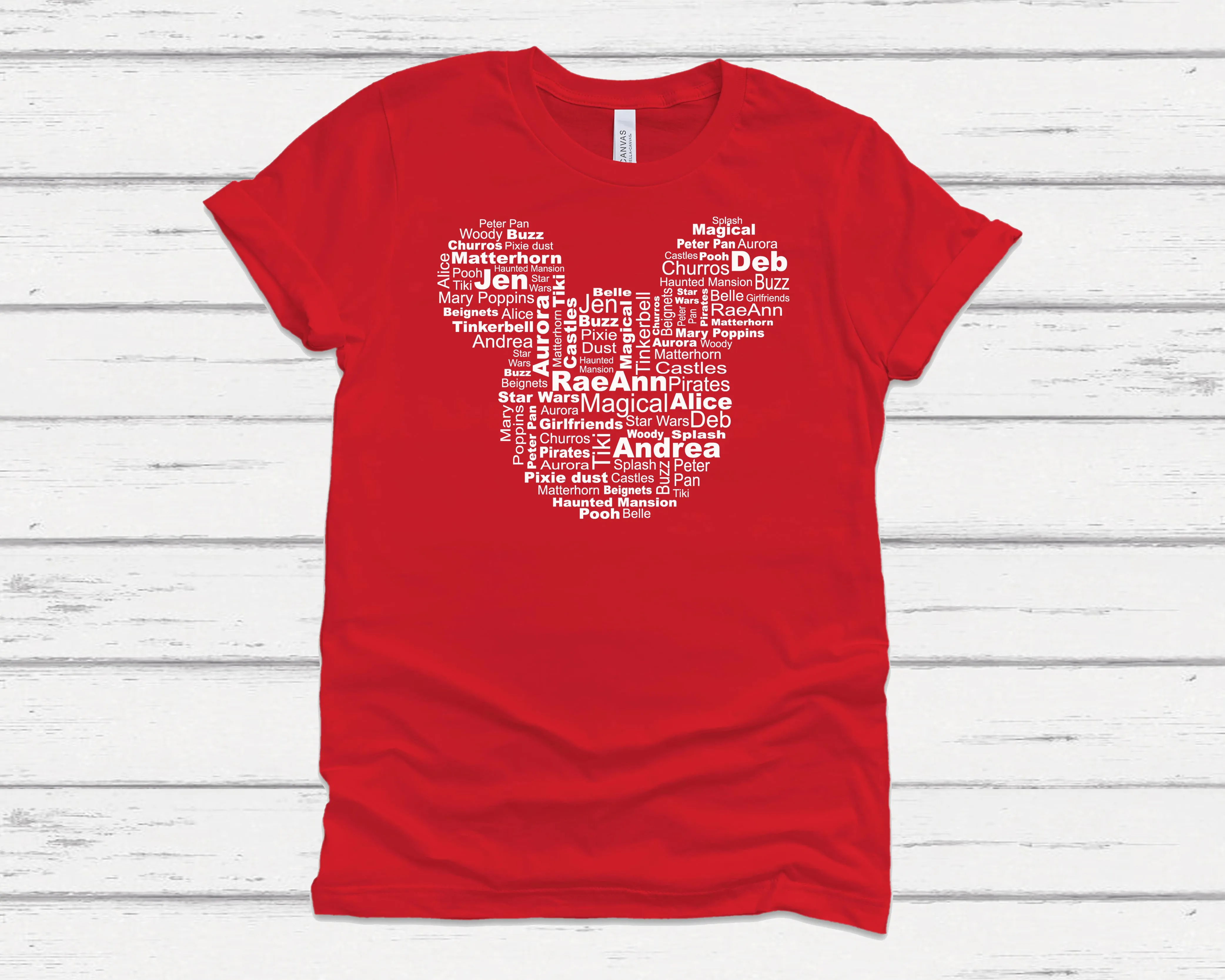 Personalized Wordle Tee