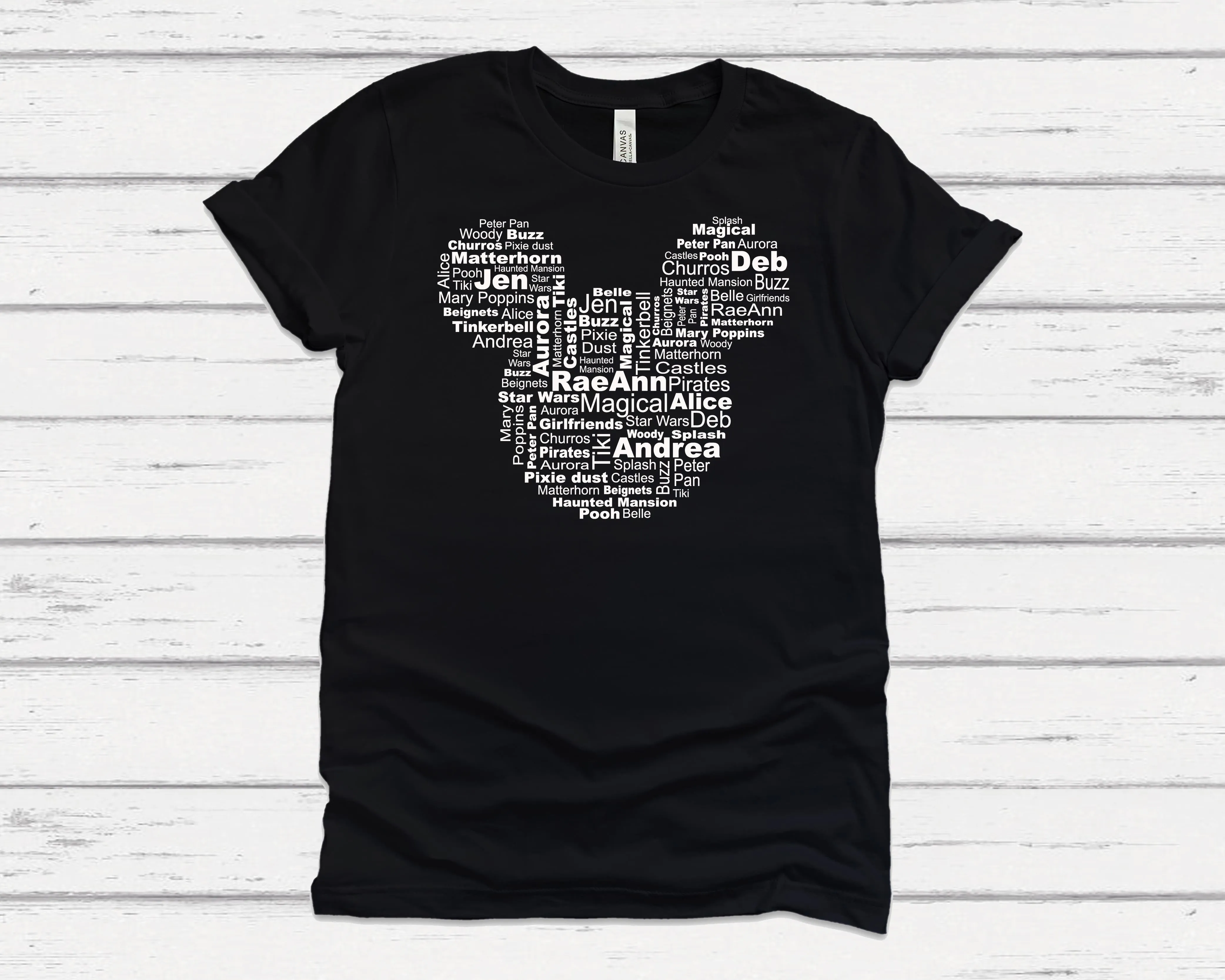 Personalized Wordle Tee