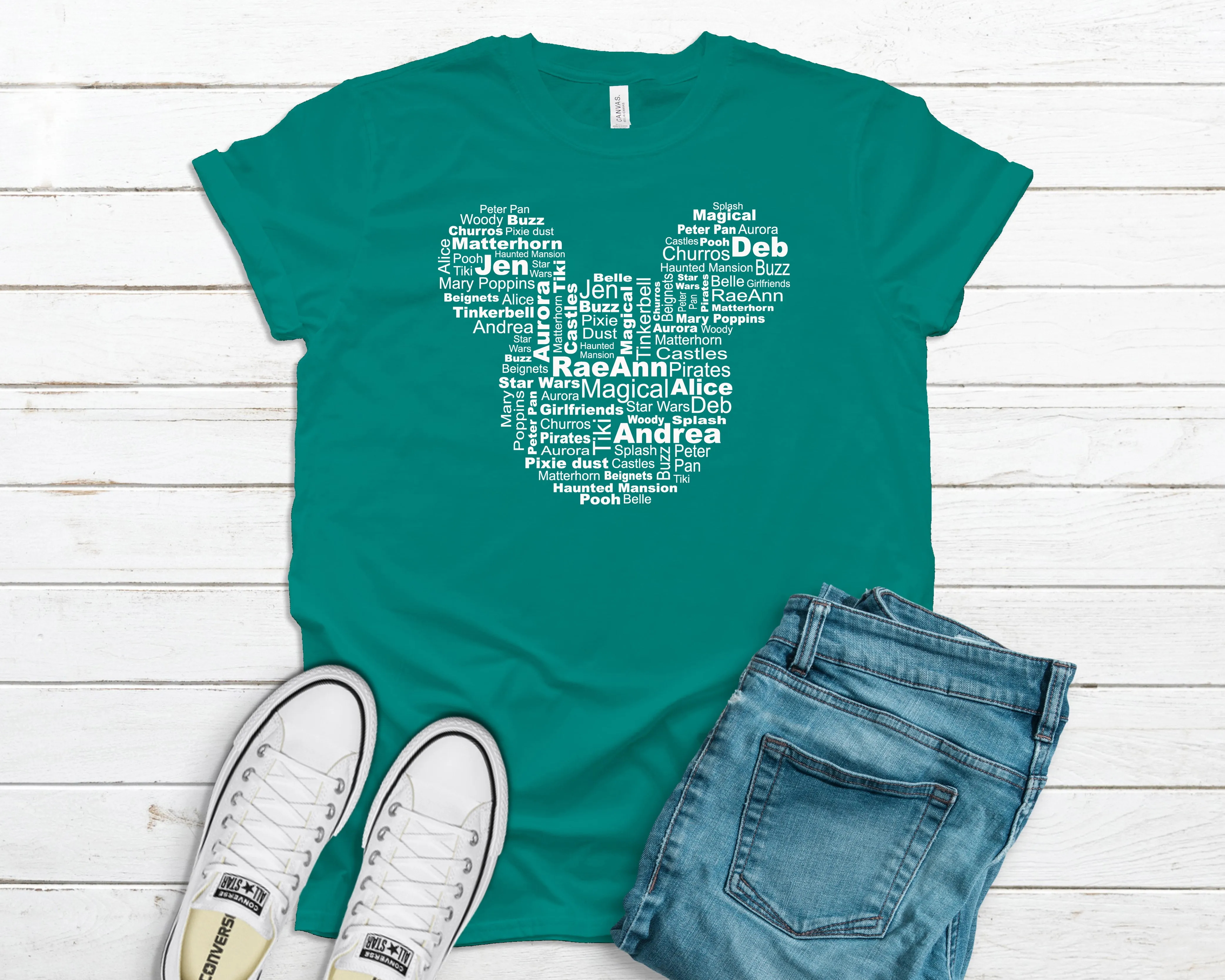 Personalized Wordle Tee