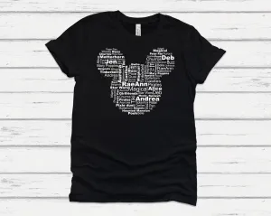 Personalized Wordle Tee
