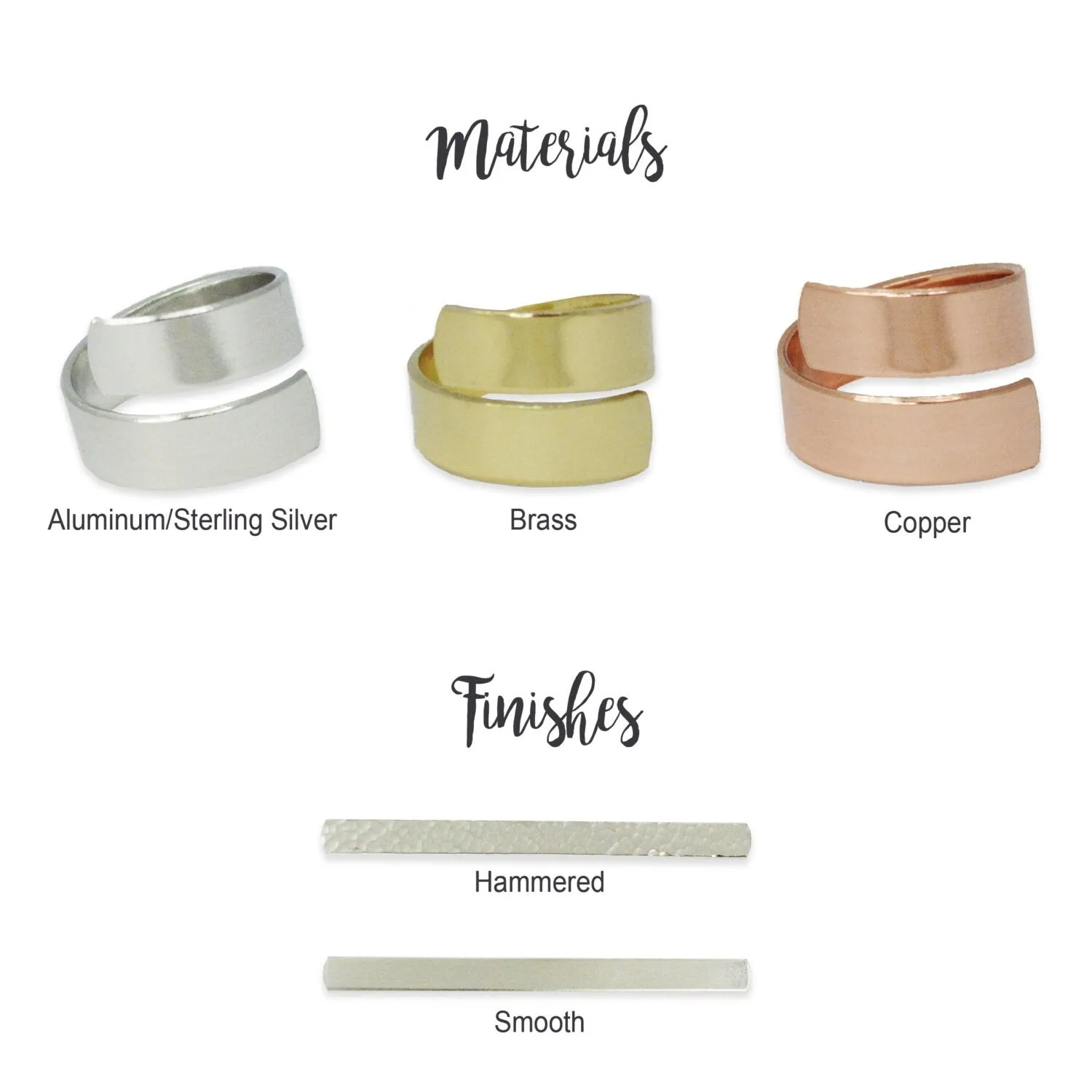Personalized Wrap Ring