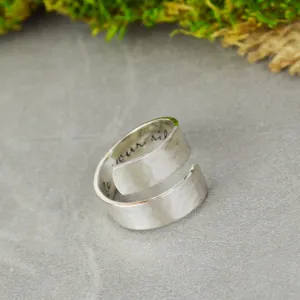 Personalized Wrap Ring
