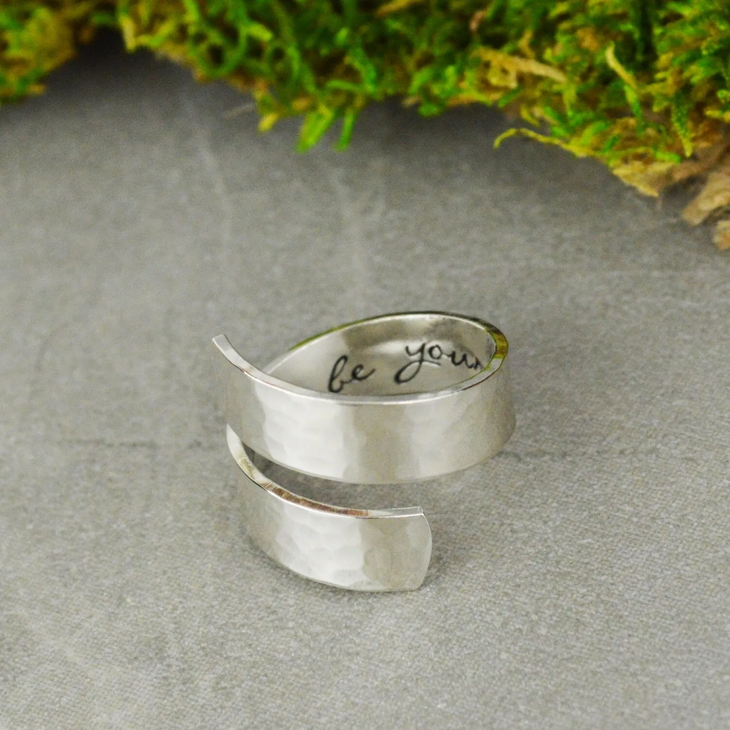Personalized Wrap Ring