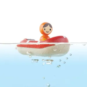 Plan Toys Coastguard Boat Bath Toy
