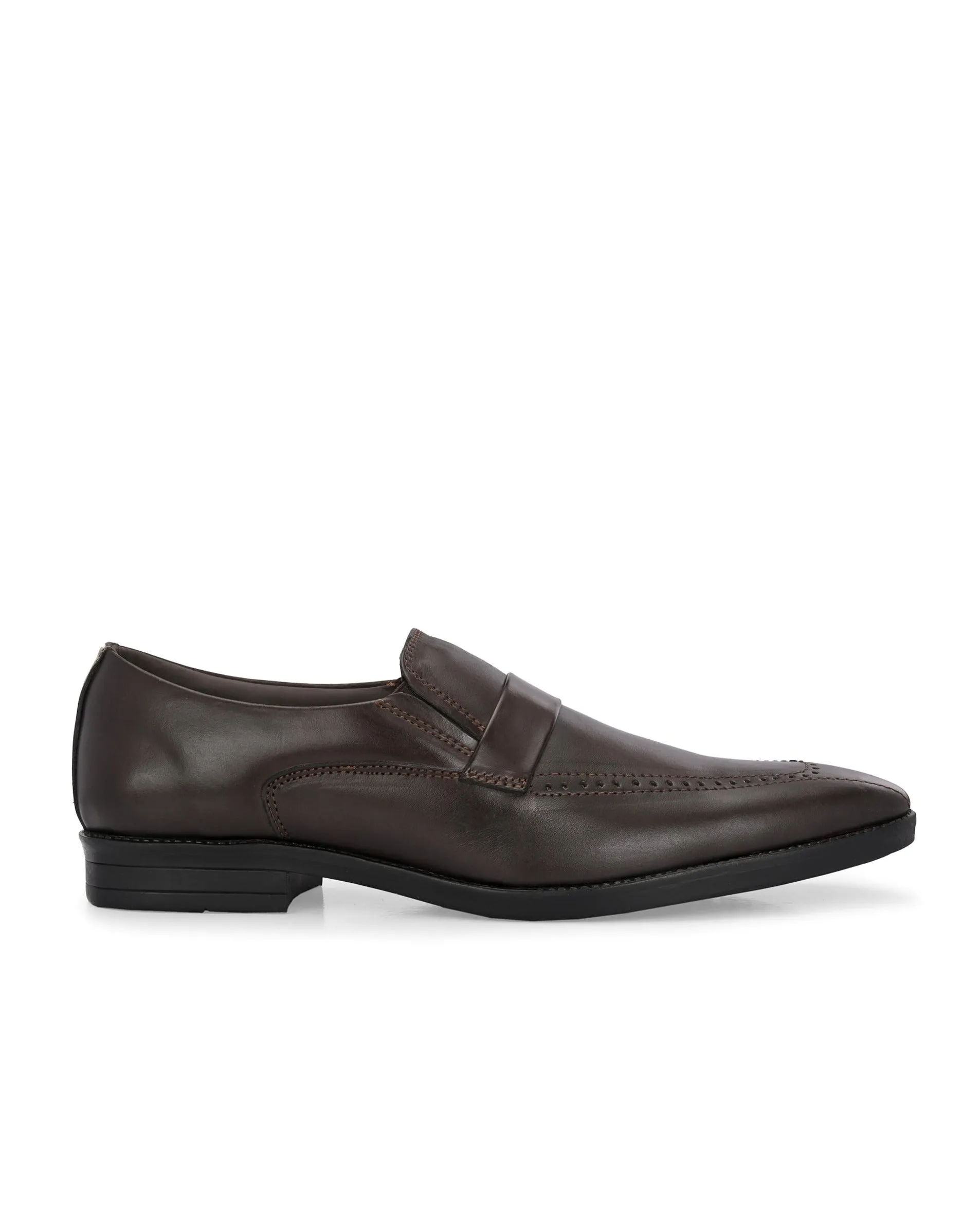 Prague Dark Brown Loafers