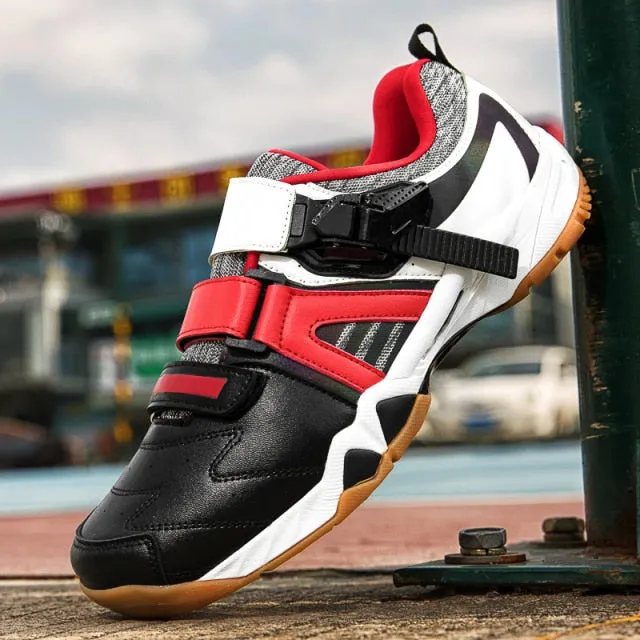 Professional Tennis Volleyball Shoes Convenient Lock Badminton Shoes