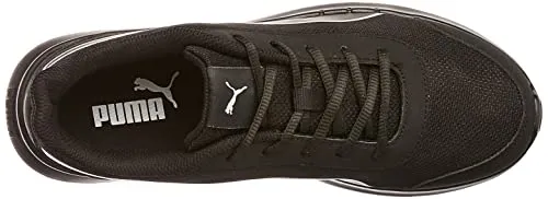 Puma Men's Dazzler Sneakers - 7 UK (Black, Silver, 39178201)