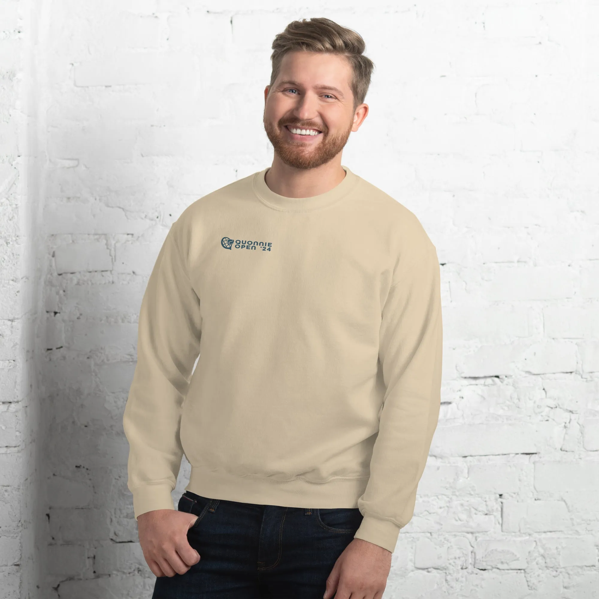Quonnie Open Tennis Ball Unisex Sweatshirt