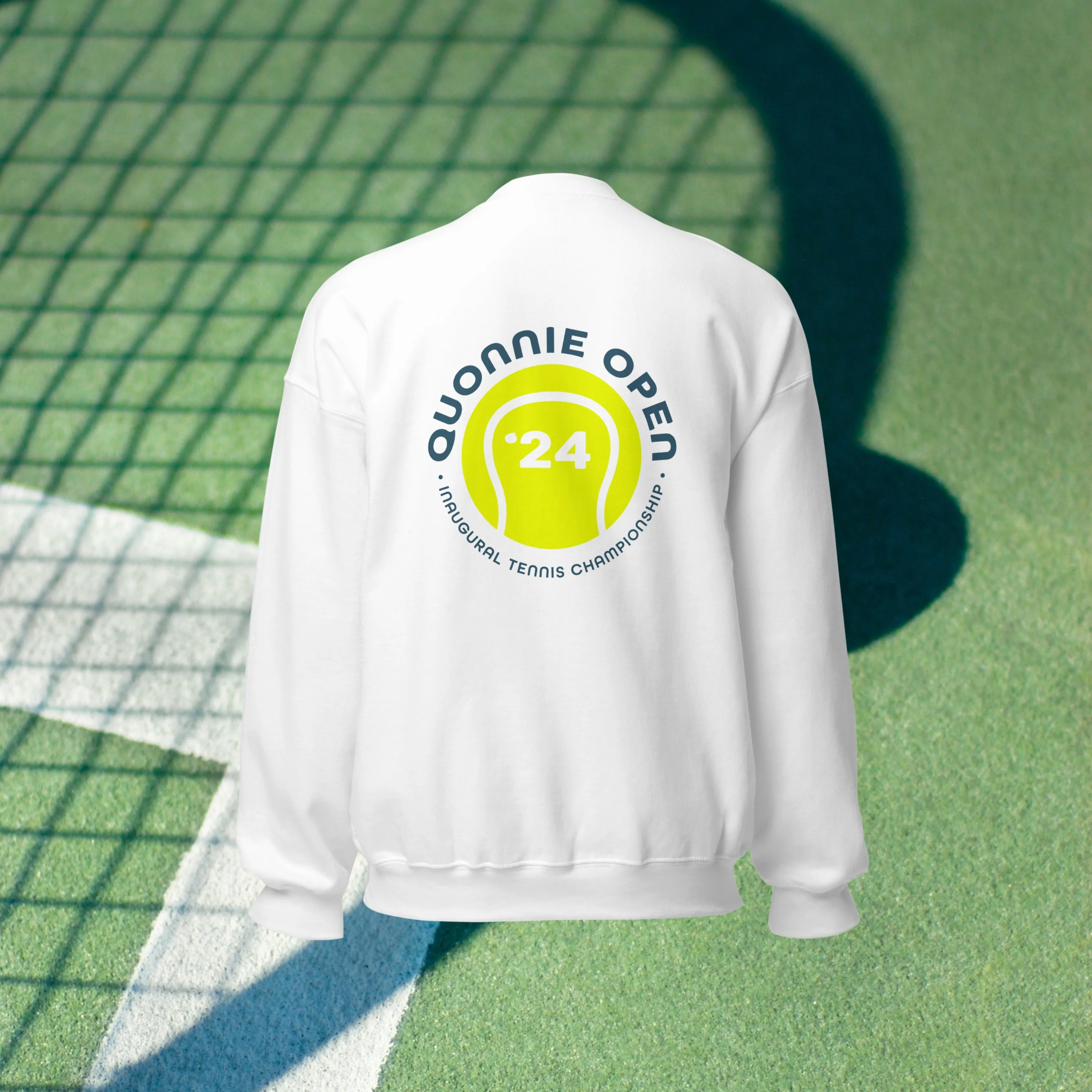 Quonnie Open Tennis Ball Unisex Sweatshirt
