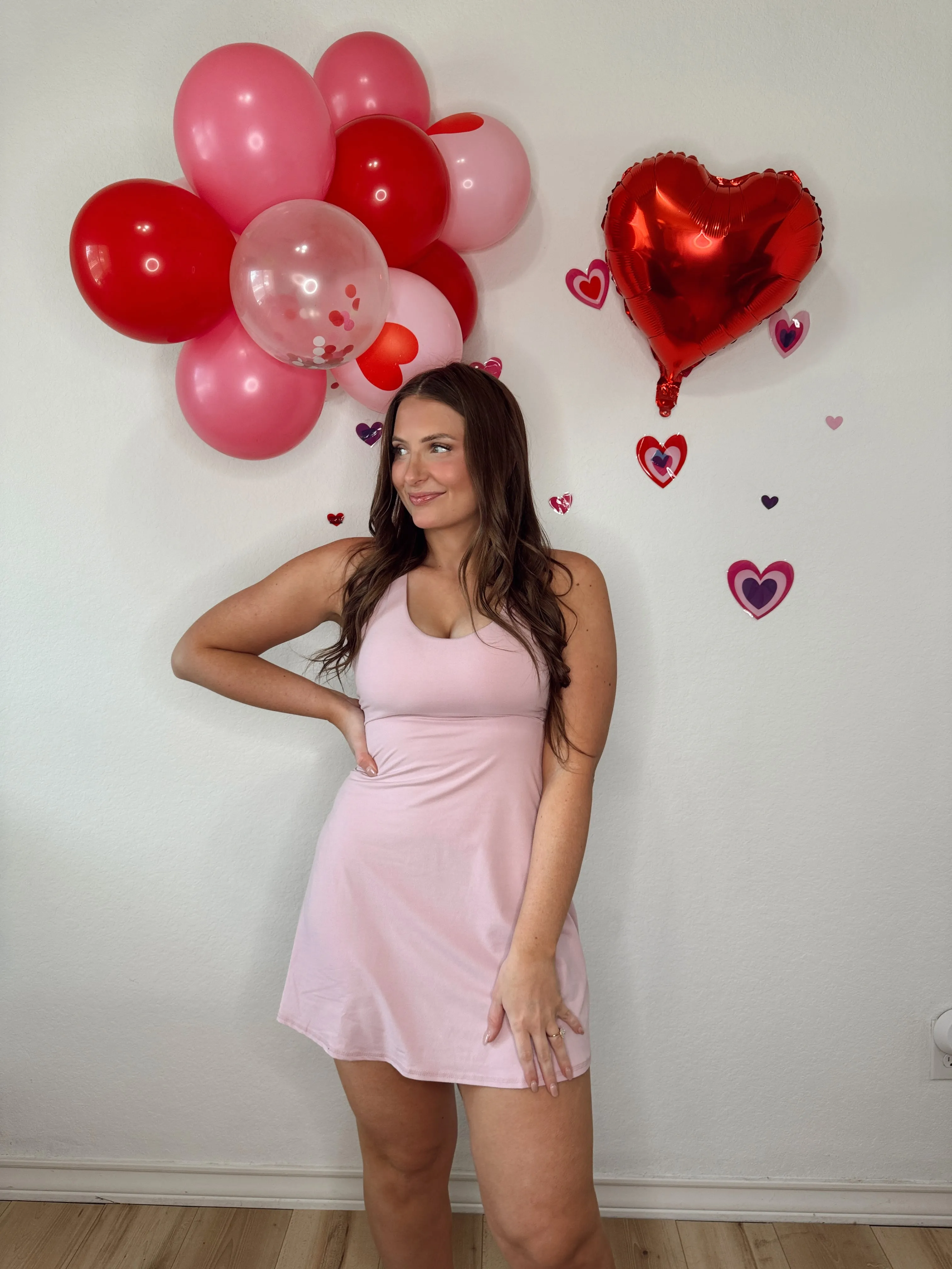 Raelynn Tennis Dress - Pink