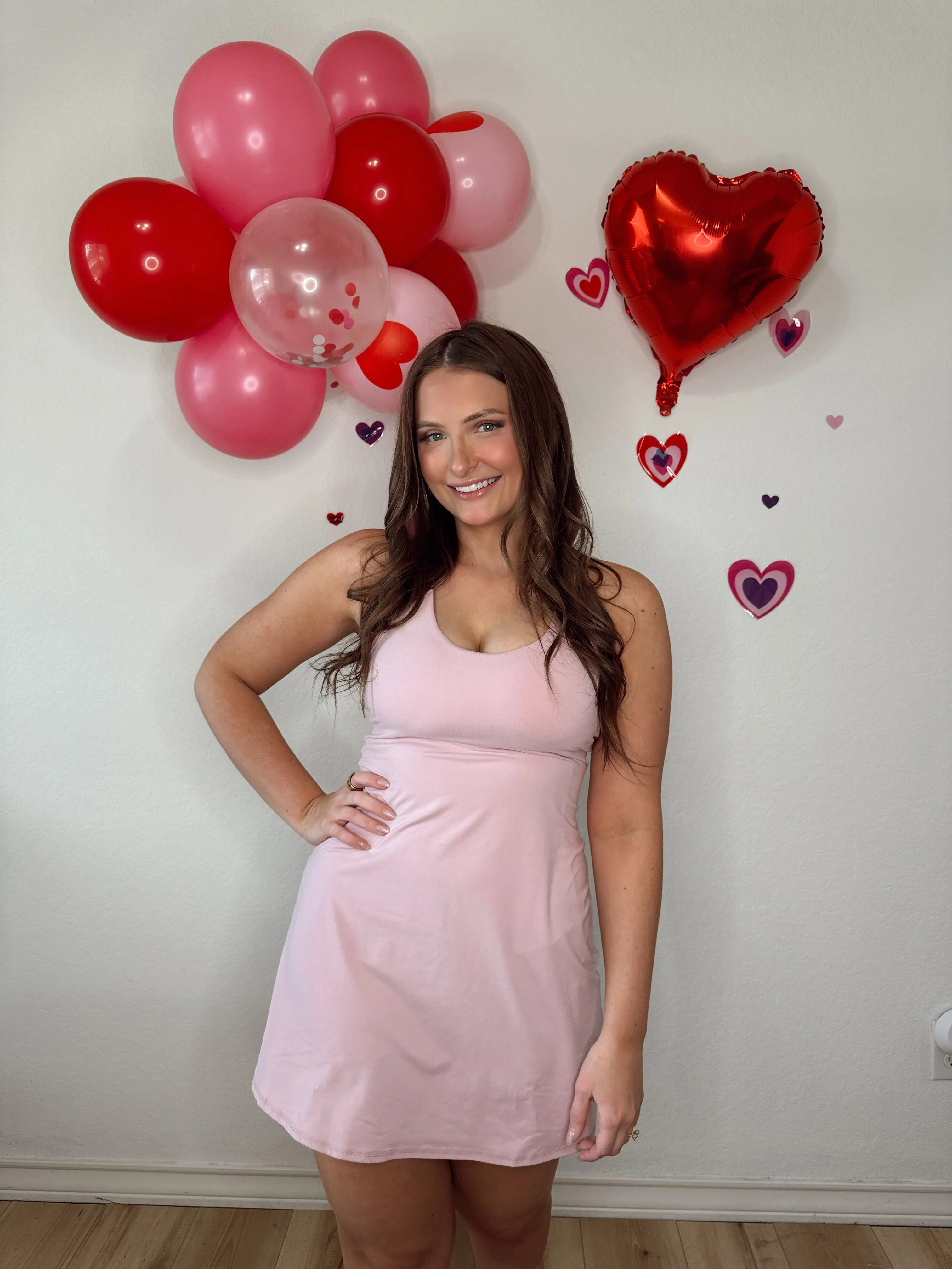 Raelynn Tennis Dress - Pink