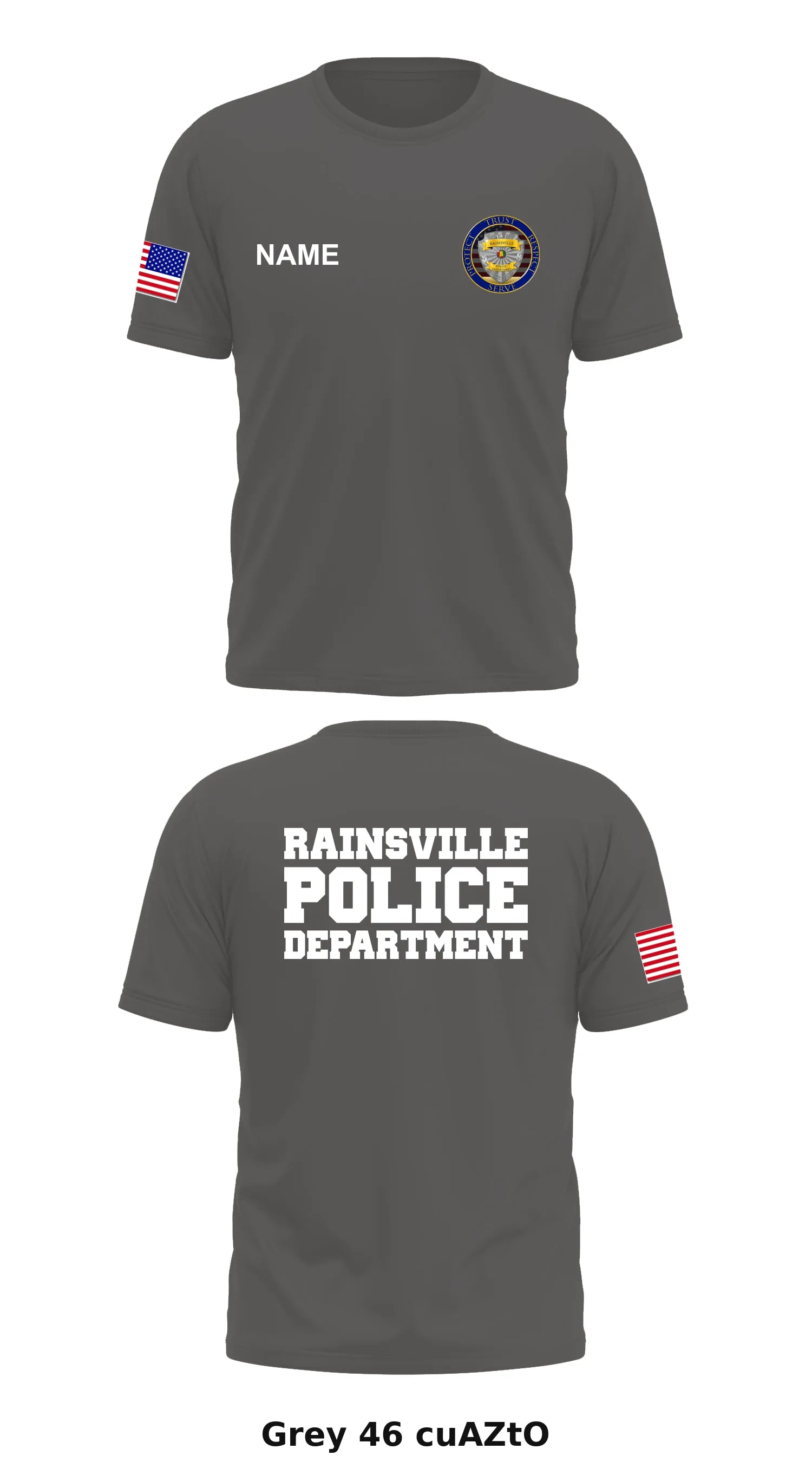 Rainsville Police Department  Store 1 Core Men's SS Performance Tee - cuAZtO