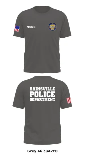 Rainsville Police Department  Store 1 Core Men's SS Performance Tee - cuAZtO