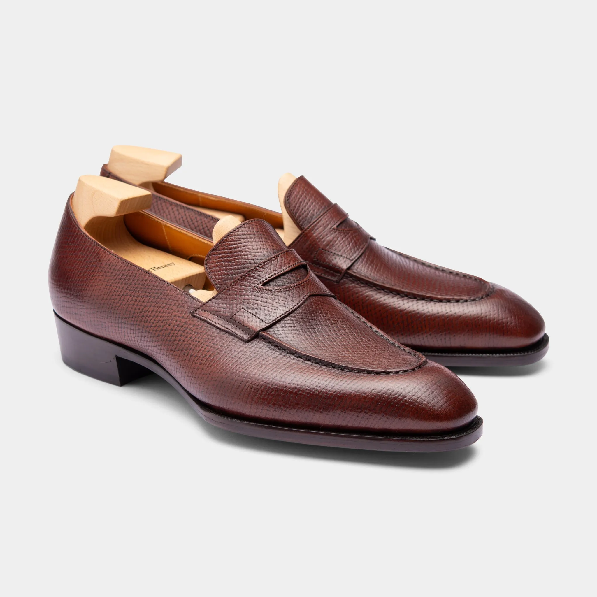 Raj Singhs Sienna Penny Loafer – Italian Leather Elegance for the Modern Gentleman