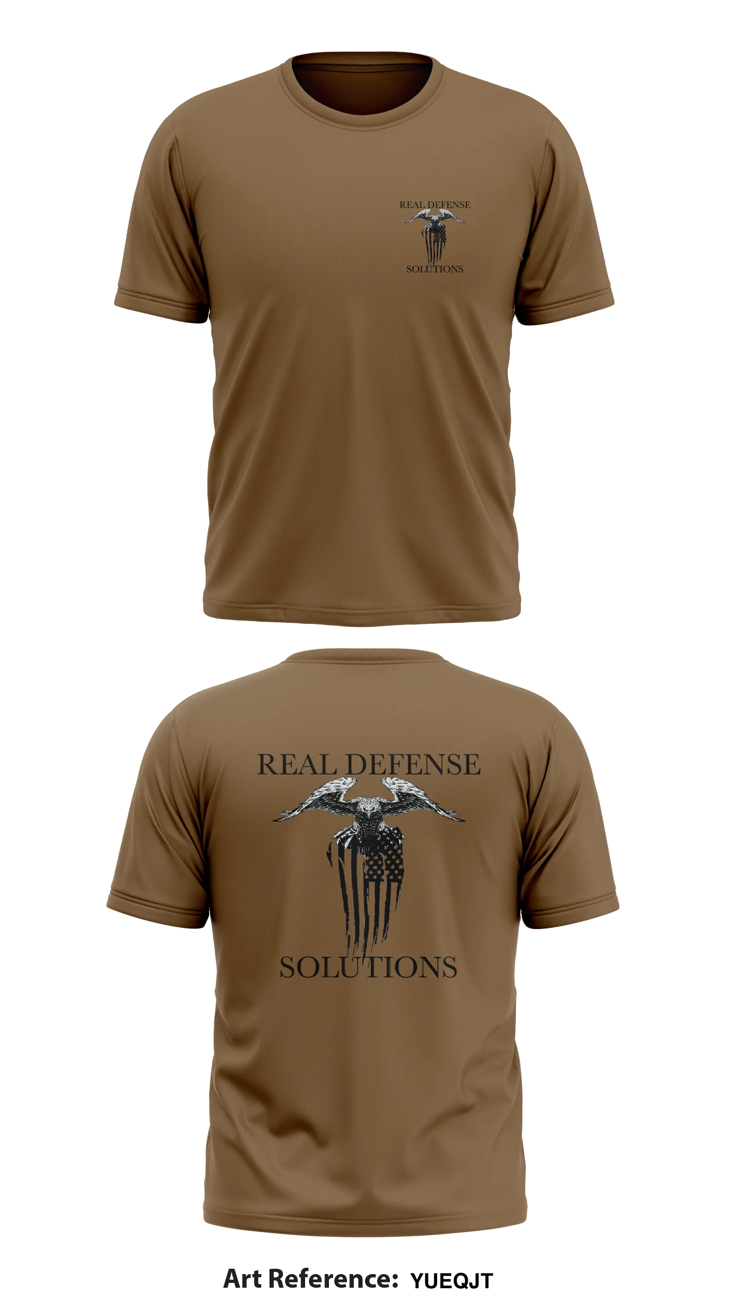 REAL DEFENSE SOLUTIONS Store 1 Core Men's SS Performance Tee - yuEqjT
