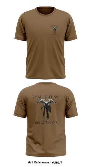 REAL DEFENSE SOLUTIONS Store 1 Core Men's SS Performance Tee - yuEqjT
