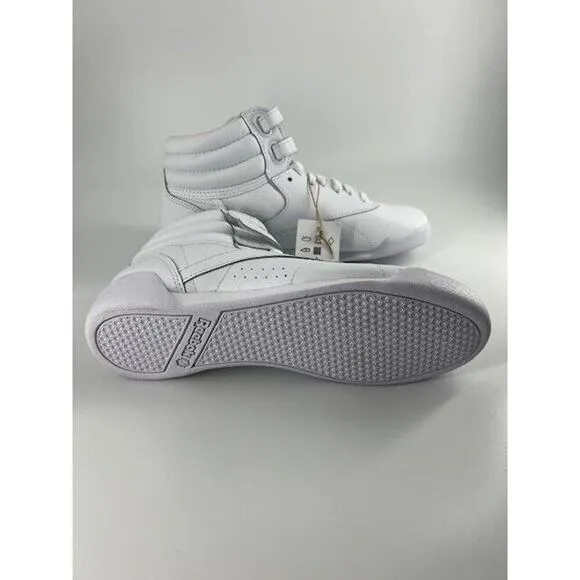 Reebok Unisex Youth Freestyle f/s Hi Tennis Sneaker CN5750 White Size 5M