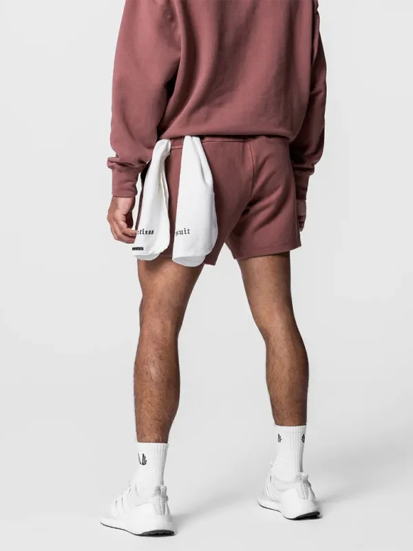 Retro-Inspired Men's Versatile Training Shorts - Embroidered Loose Fit for Ultimate Comfort and Style