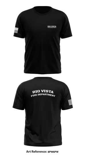 Rio Vista Fire Department  Store 1 Core Men's SS Performance Tee - 8PW6Pw